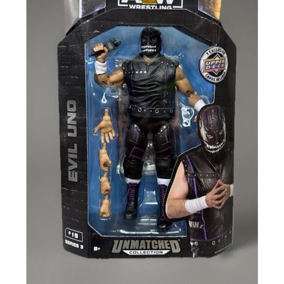 Jazwares Other - Evil Uno AEW Unmatched Collection #19 Series 3 SEALED